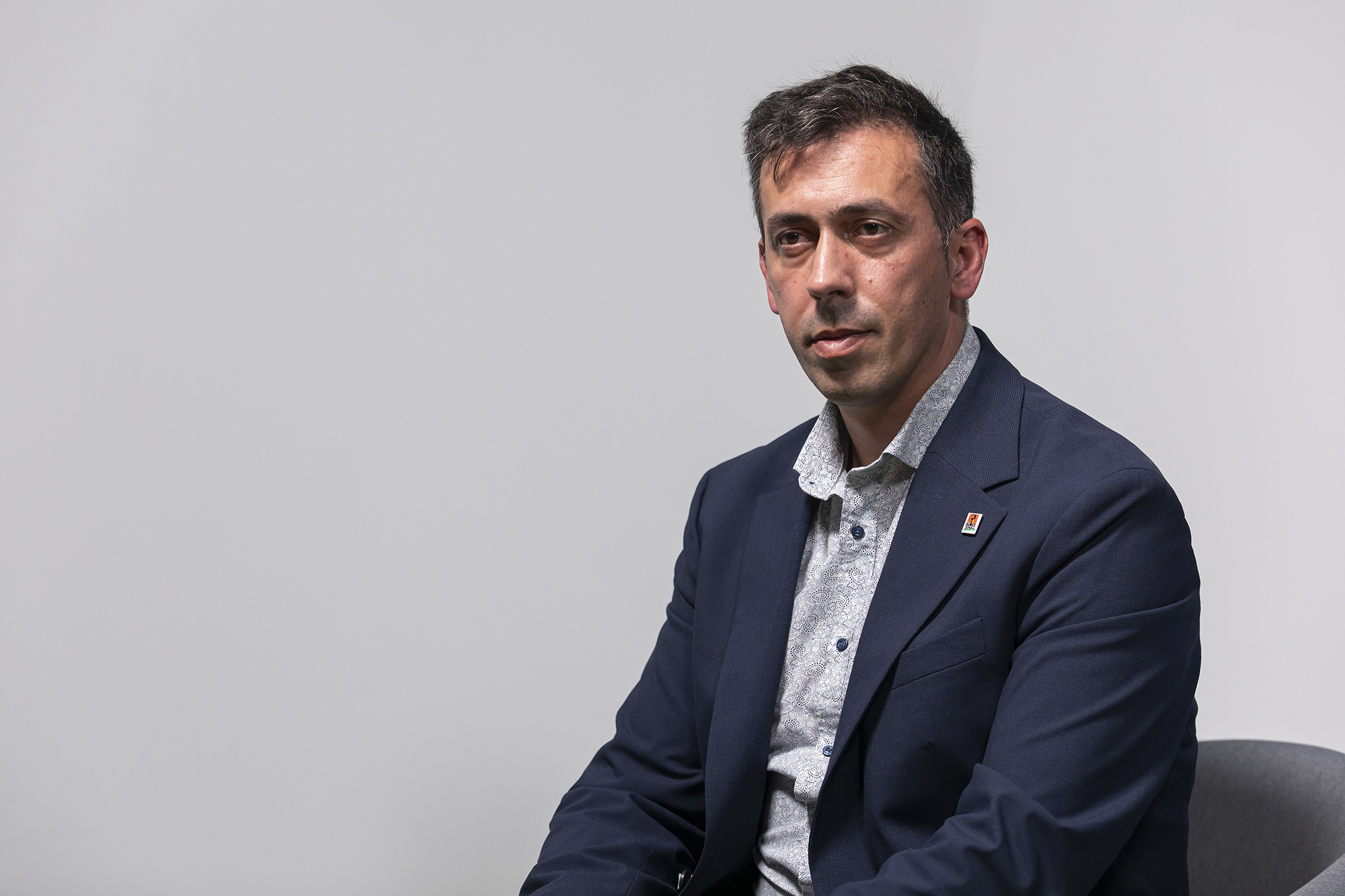 Tiago Oliveira, secretário-geral da CGTP, em entrevista ao ECO - 29FEV24