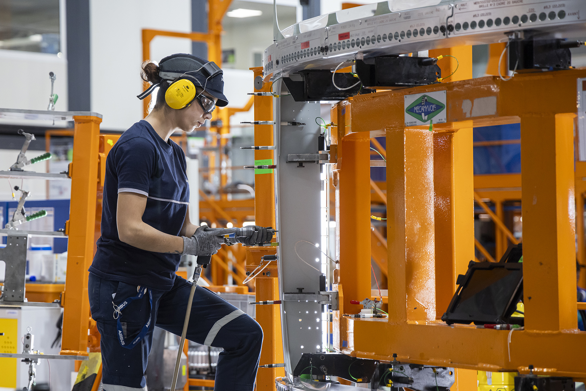 Reportagem na fábrica da Airbus Atlantic em Santo Tirso - 20MAR24