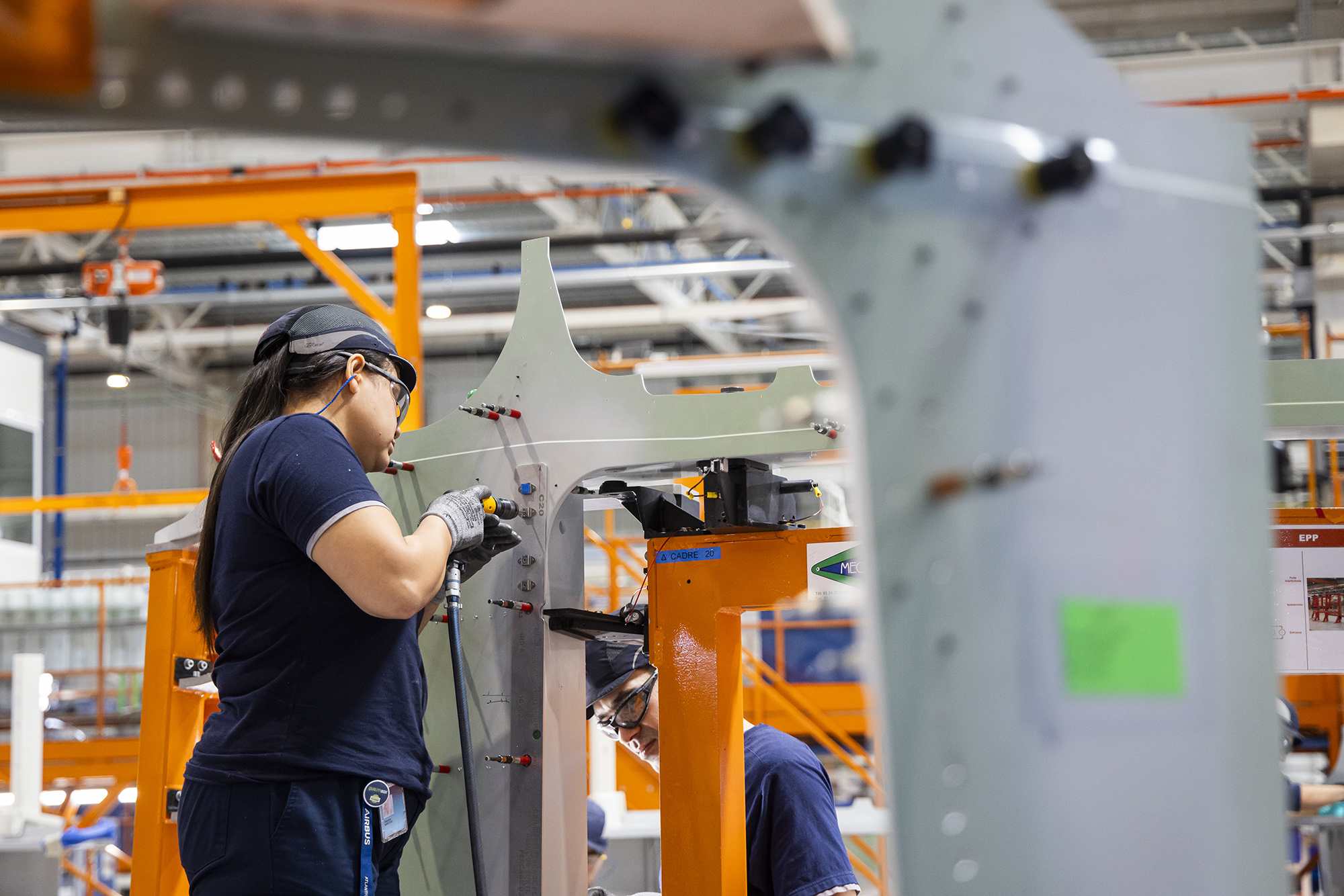 Reportagem na fábrica da Airbus Atlantic em Santo Tirso - 20MAR24