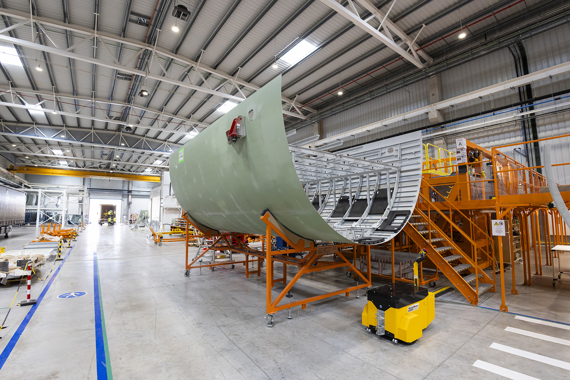 Reportagem na fábrica da Airbus Atlantic em Santo Tirso - 20MAR24