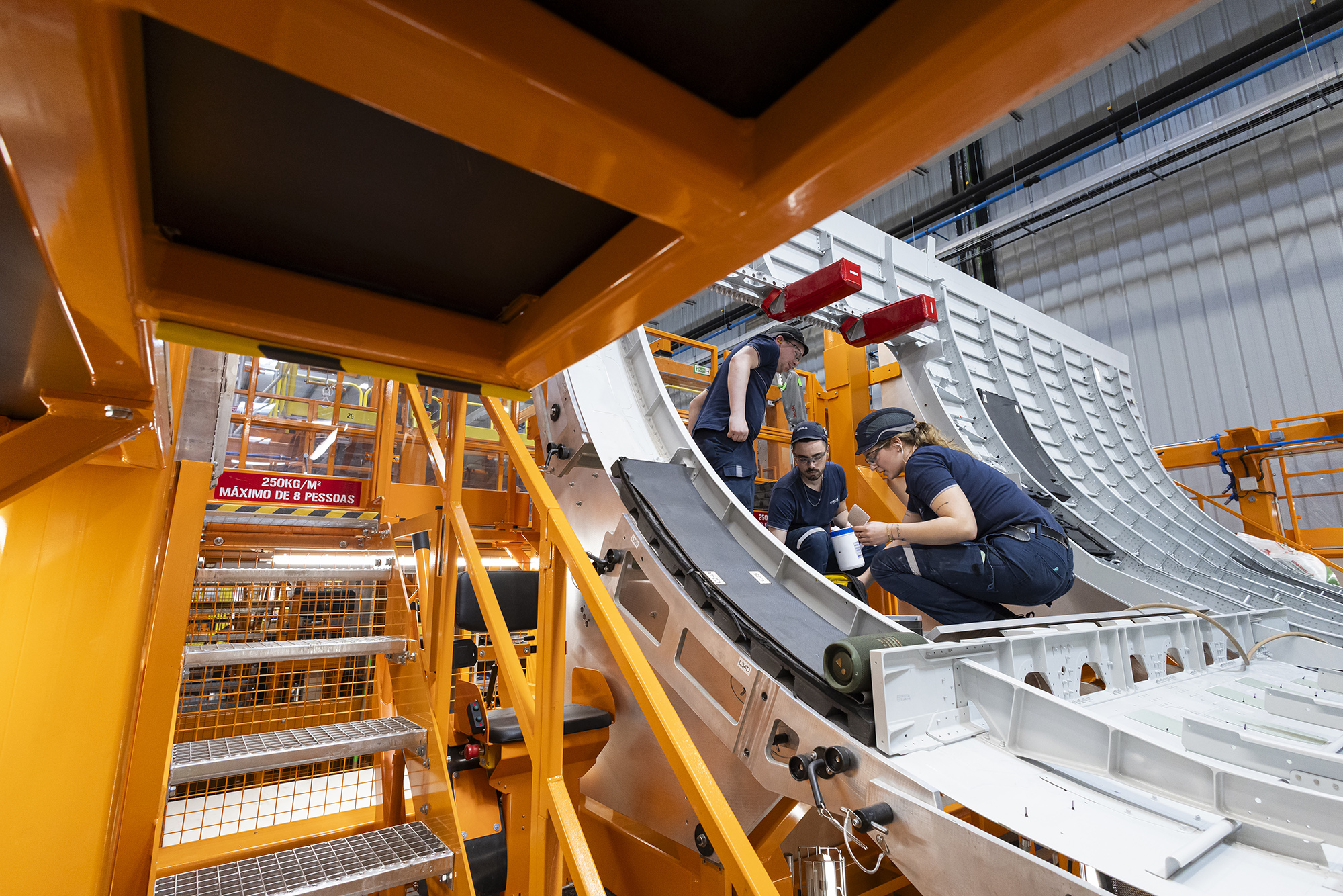 Reportagem na fábrica da Airbus Atlantic em Santo Tirso - 20MAR24