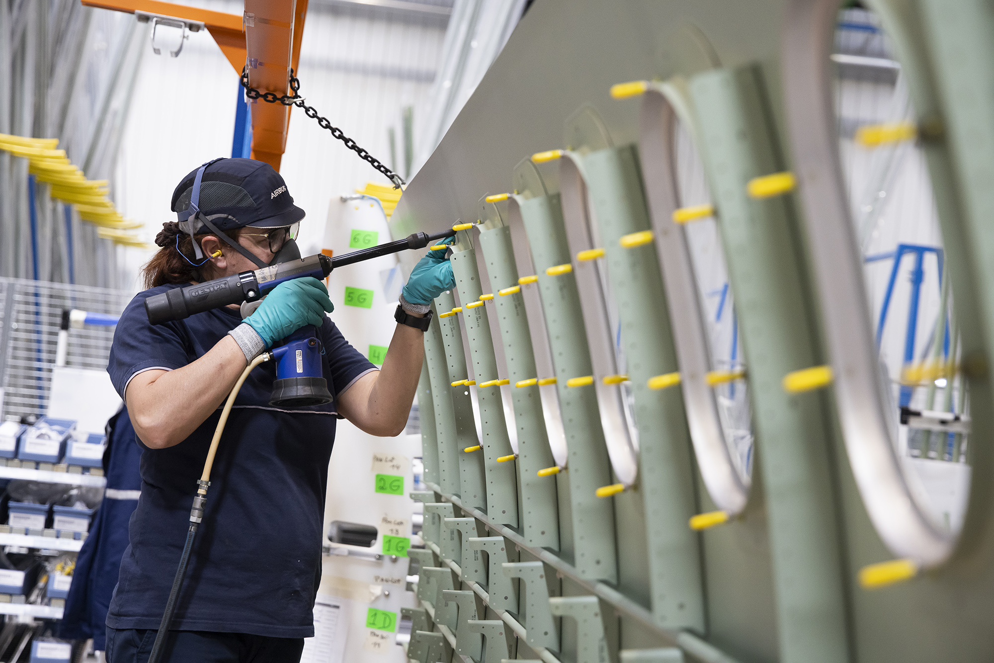 Reportagem na fábrica da Airbus Atlantic em Santo Tirso - 20MAR24