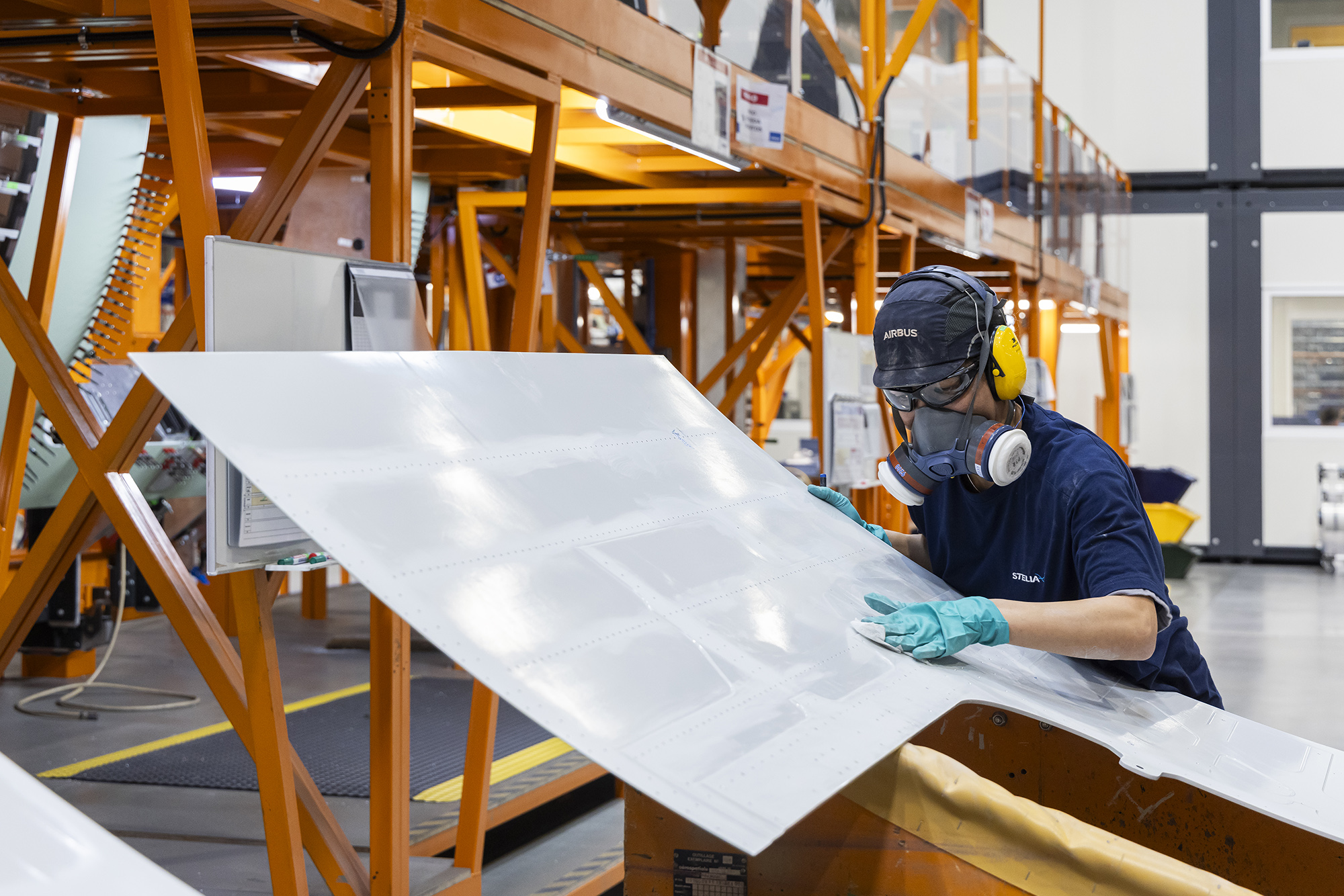 Reportagem na fábrica da Airbus Atlantic em Santo Tirso - 20MAR24