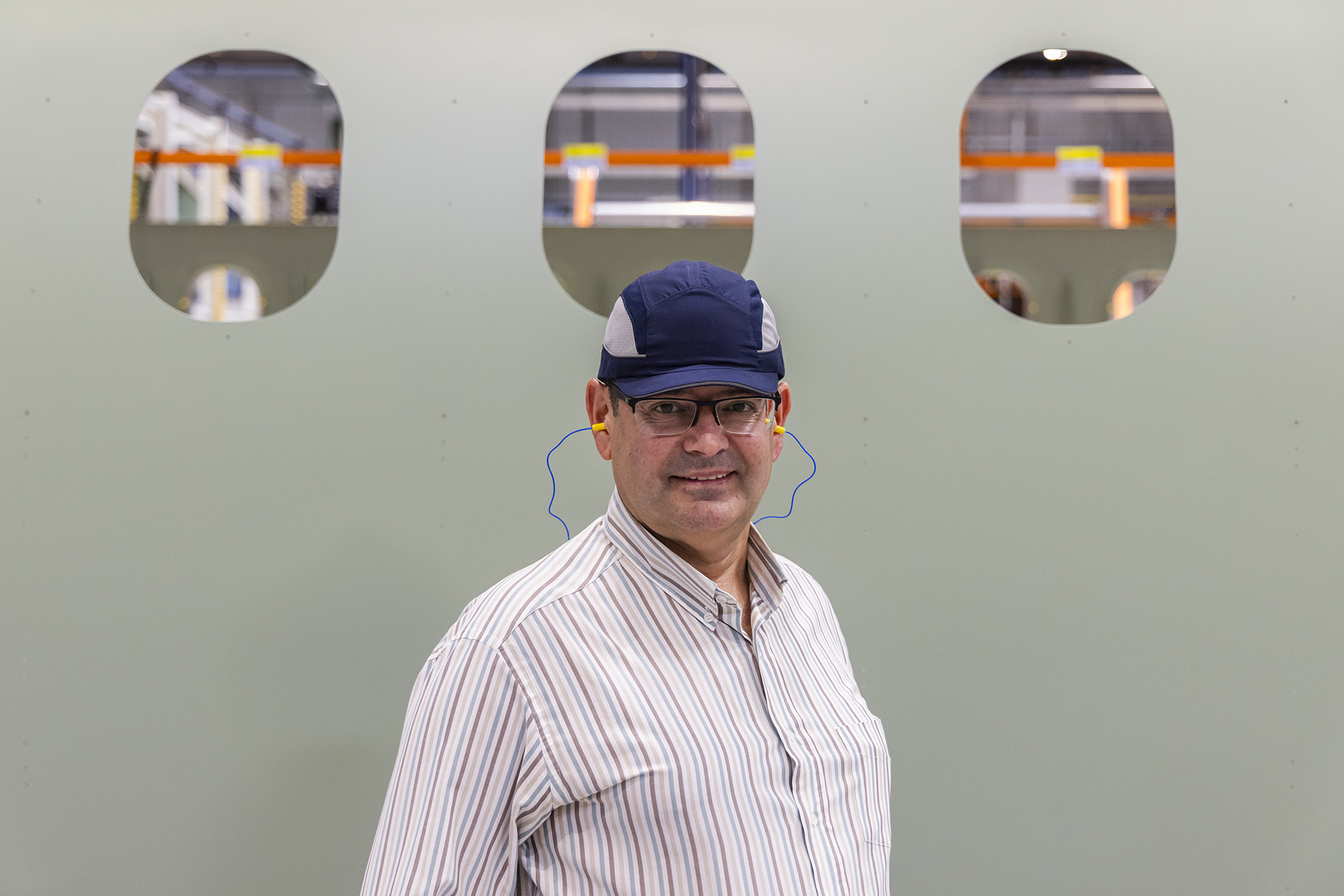 Reportagem na fábrica da Airbus Atlantic em Santo Tirso - 20MAR24