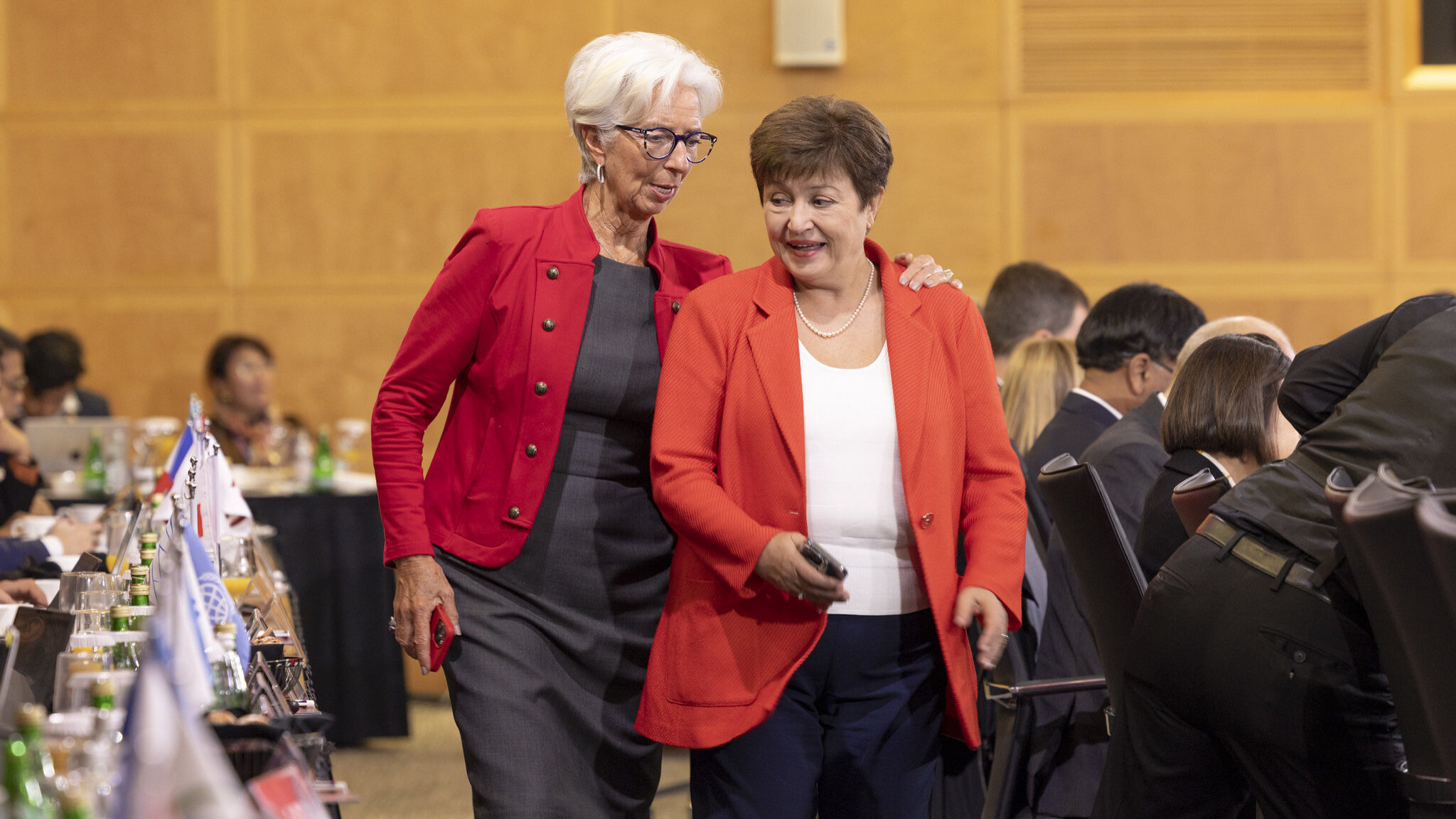 Christine Lagarde (BCE) e Kristalina Georgieva (FMI)
