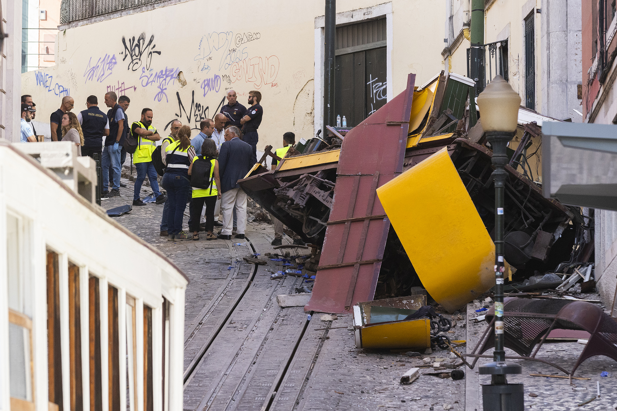 Acidente no Elevador da Glória, em Lisboa - 04SET25