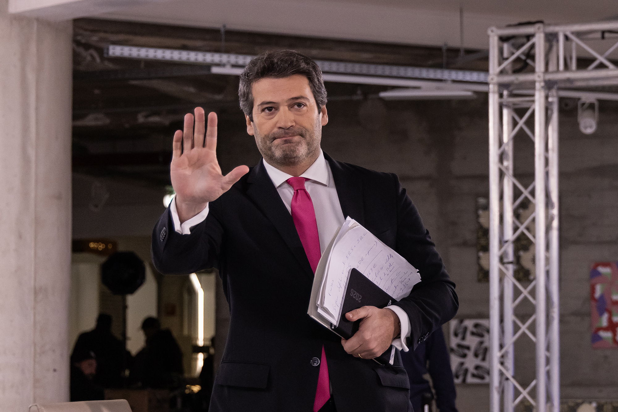 Debate para a segunda volta das eleições presidenciais 2026 entre António José Seguro e André Ventura - 27JAN26