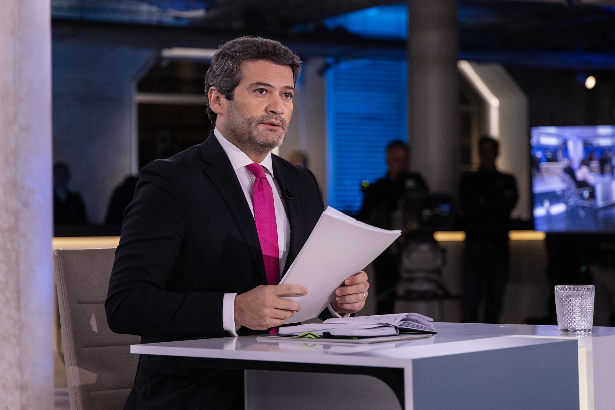 Debate para a segunda volta das eleições presidenciais 2026 entre António José Seguro e André Ventura - 27JAN26