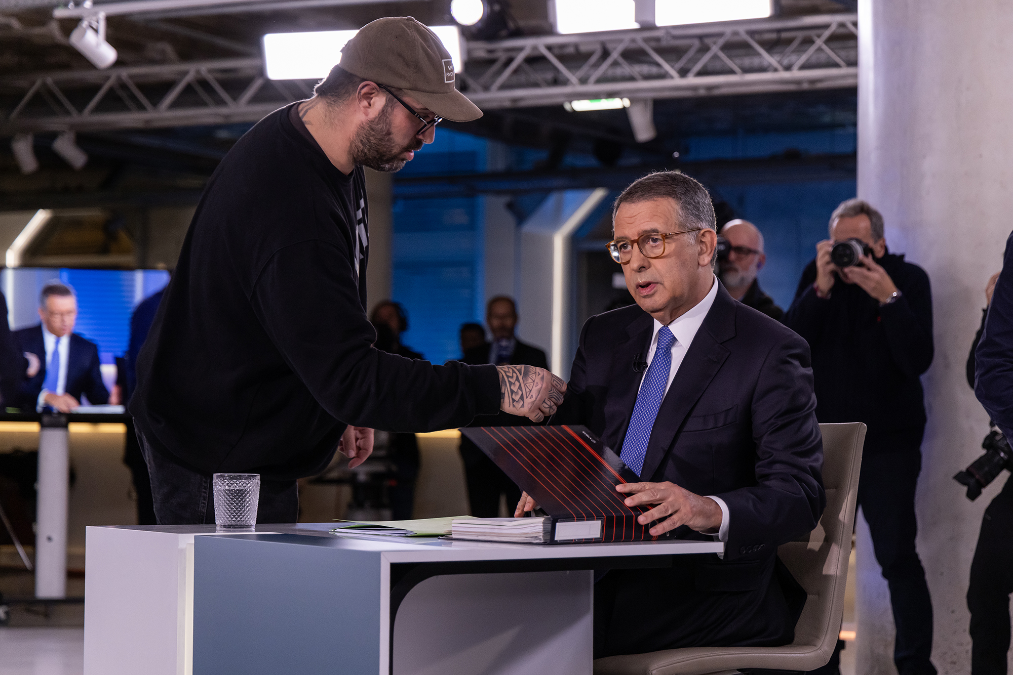 Debate para a segunda volta das eleições presidenciais 2026 entre António José Seguro e André Ventura - 27JAN26