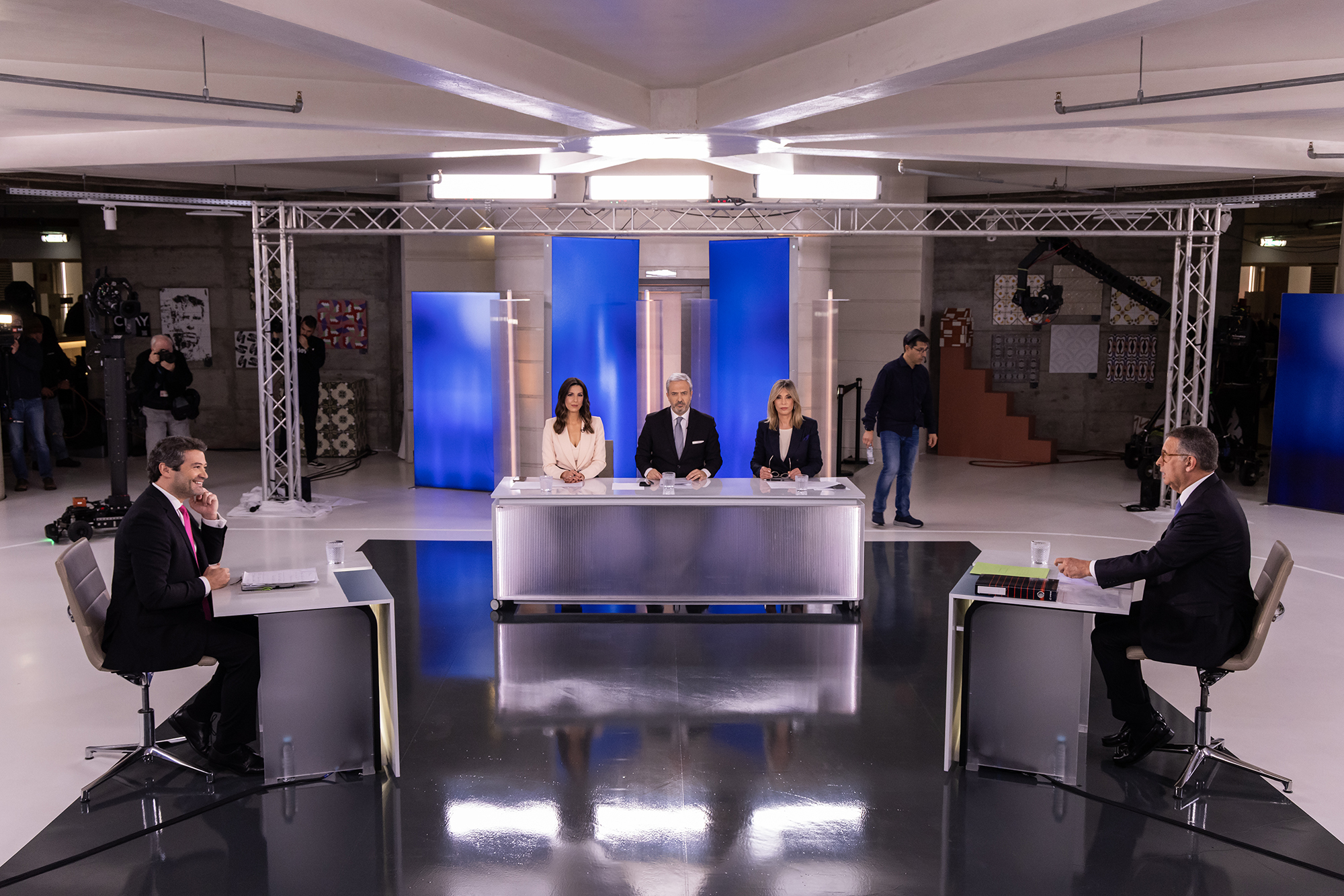 Debate para a segunda volta das eleições presidenciais 2026 entre António José Seguro e André Ventura - 27JAN26