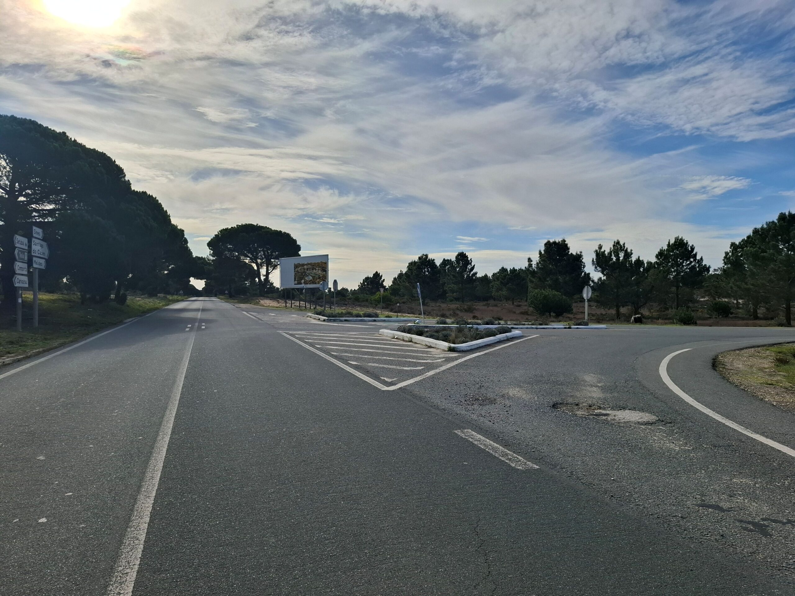 Cruzamento praia galé fontainhas Melides 26 dezembro 2025